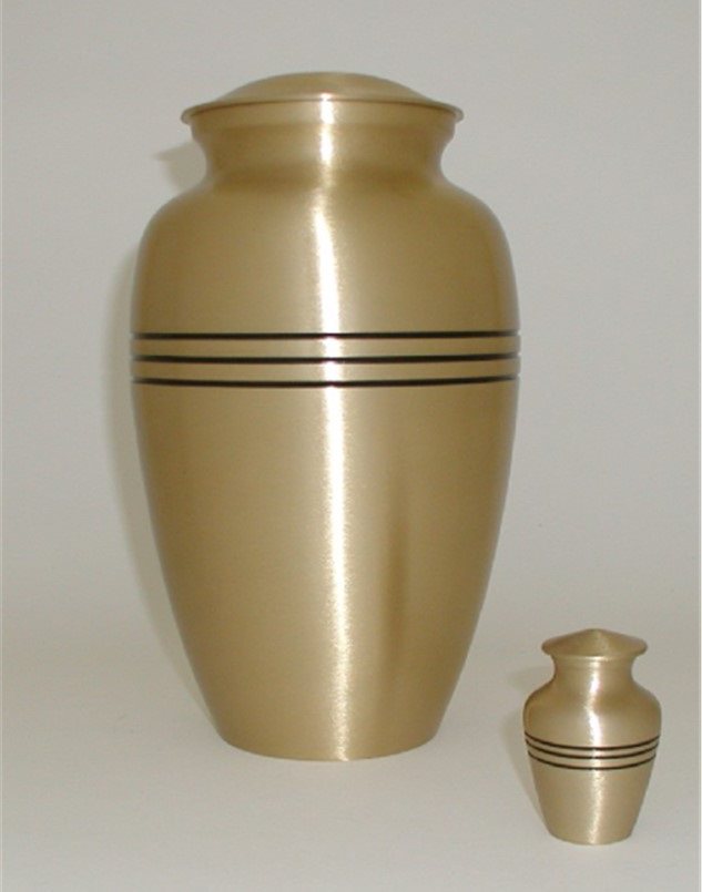 Urn Keepsake Brass