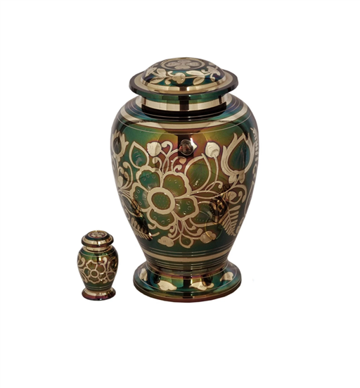 Emerald Green Urn Keepsake